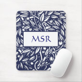 Beardsley Kunst Nouveau Monogramm Mousepad (Mit Mouse)