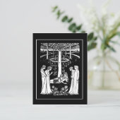 Beardsley Lancelot Post Card Postkarte (Stehend Vorderseite)