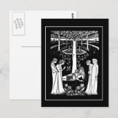 Beardsley Lancelot Post Card Postkarte (Vorne/Hinten)
