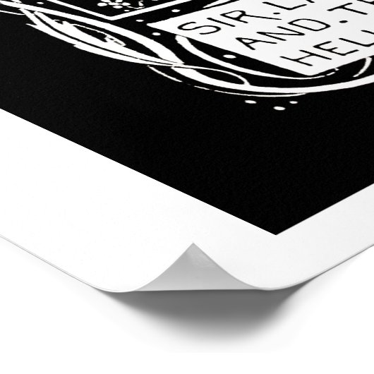 Beardsley Lancelot und das Hexenposter Poster (Ecke)