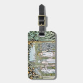 Beardsley: Morte D'Arthur Gepäckanhänger (Vorderseite vertikal)