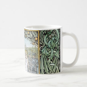Beardsley: Morte D'Arthur Kaffeetasse