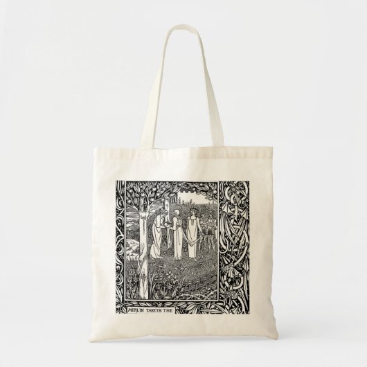Beardsley: Morte D'Arthur Tragetasche (Vorne)