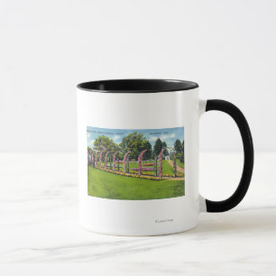 Beardsley Park-Ansicht der botanischen Gärten Tasse