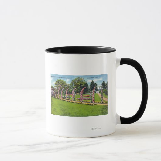 Beardsley Park Blick auf den Botanischen Garten Tasse (Rechts)