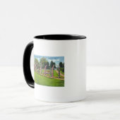 Beardsley Park Blick auf den Botanischen Garten Tasse (Vorderseite Links)