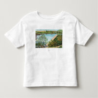 Beardsley Park-Wasser-Fall-Szene
