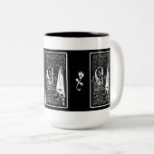 Beardsley Pfau & Lady Tasse (VorderseiteRechts)