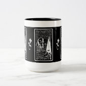 Beardsley Pfau & Lady Tasse (Mittel)