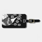 Beardsley Pfau-Taschen-Umbau Gepäckanhänger (Vorderseite horizontal)