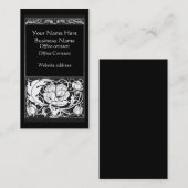 Beardsley Pfingstrosen-GrenzFoto-Geschäfts-Karte Visitenkarte (Vorne/Hinten)
