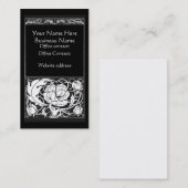 Beardsley Pfingstrosen-Visitenkarte Visitenkarte (Vorne/Hinten)