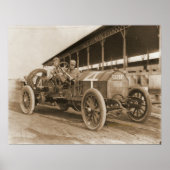 Beardsley und Coote im Simplex-Racer Poster (Vorne)