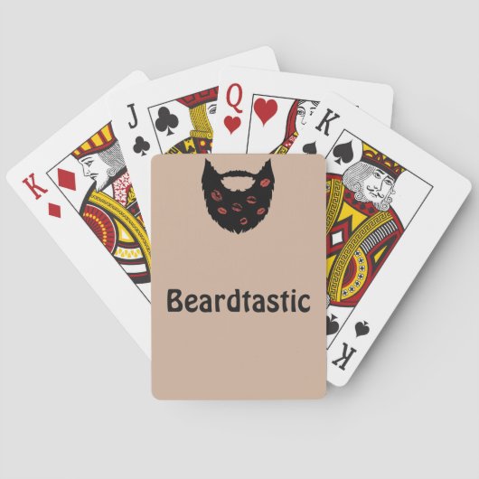 Beardtastic Spielkarten (Rückseite)
