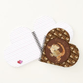 Beardy Besty Heart Spiral Notebook Notizblock (Innenseite)