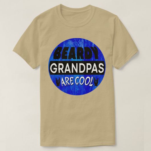 Beardy Grandpas sind Cool T-Shirt (Design vorne)
