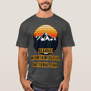 Bearhat Mountain Glacier Nationalpark 1 T-Shirt