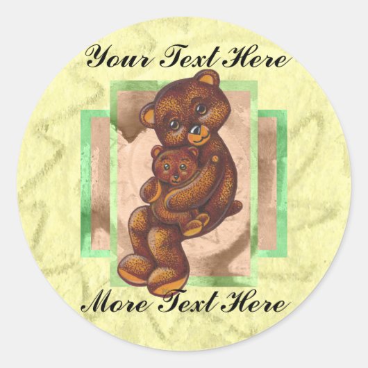 Bearhug Stickers (Vorderseite)