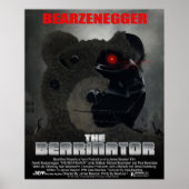 BEARINATOR Movie Poster Style Poster (Vorne)