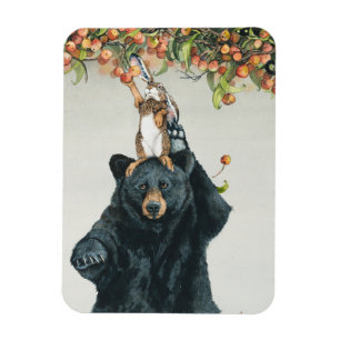 Bearing Bunnie Magnet