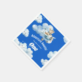 Bearing Wings: Teddys erste Geburtstagsexpedition Serviette (Ecke)