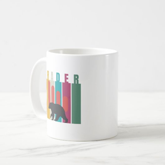 Bearish market | Trader | Simple design Kaffeetasse (Vorderseite Links)