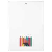 Bearish market | Trader | Simple design Klemmbrett (Rückseite)