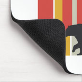 Bearish market | Trader | Simple design Mousepad (Ecke)