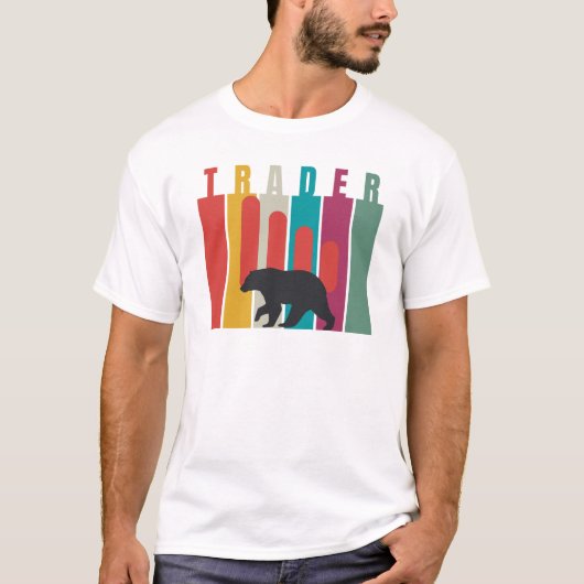 Bearish market | Trader | Simple design T-Shirt (Vorderseite)