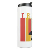 Bearish market | Trader | Simple design Thermosbecher (Nach links gedreht)