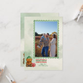 Bearista Coffee Bear "Beary Merry Christmas" Card Karte (Vorderseite/Rückseite Beispiel)