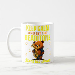 Bearitone-Bär-Bariton-Blechblasmusiker-Orchester Kaffeetasse