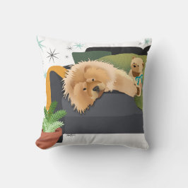 BEARLY AWAKE - CHOW throw Kissen