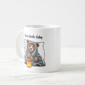 Bearly Awake heute Kaffeetasse (Vorderseite Links)