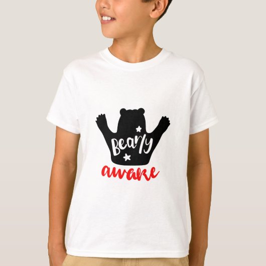 Bearly Awake T-Shirt (Vorderseite)