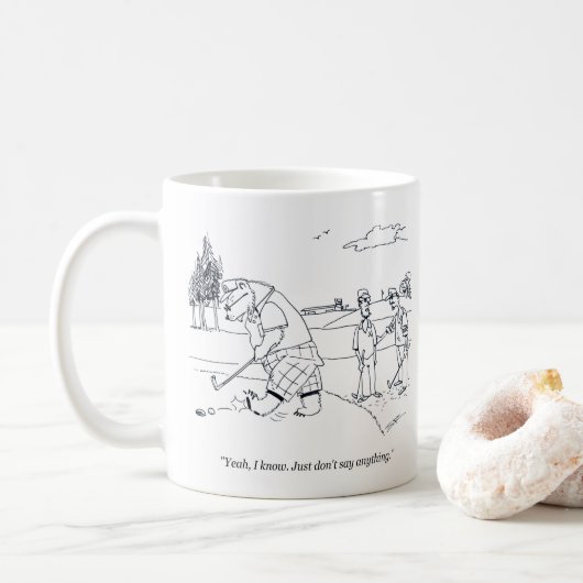Bearly Golf Tasse (Mit Donut)