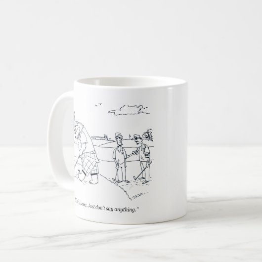 Bearly Golf Tasse (Vorderseite Links)