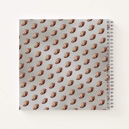 Bearly Wait American Football Baby Shooter Notizblock (Rückseite)