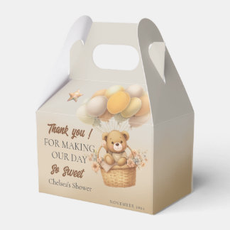 Bearly Wait Baby Dusche Fevor Box Geschenkschachtel