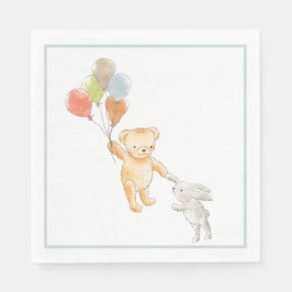 Bearly Wait Baby Dusche Napkins Serviette