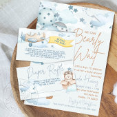 Bearly Wait Baby Shower Begleitkarte