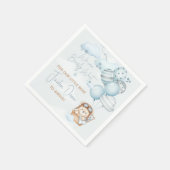 Bearly Wait Baby Shower Serviette (Ecke)