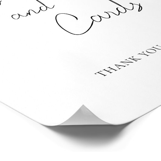 Bearly Wait Balloon Baby Duschgeschenke und Karten Poster (Ecke)