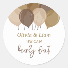 Bearly Wait - Bay Shower Stickers