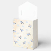 Bearly Wait Bear & Cloud Pattern Baby Shower Geschenkschachtel (Geöffnet)