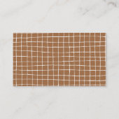 Bearly Wait Boho Gender Neutral Baby Shower Begleitkarte (Rückseite)