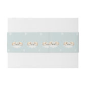 Bearly Wait Double Snuggles Zwillingsbären Einladungsbanderole (Rückseitenbeispiel)