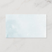 Bearly Wait Neutral Baby Shower Diaper Raffle Begleitkarte (Rückseite)