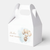 Bearly Wait Neutral Baby Shower Geschenkschachtel (Vorderseite)