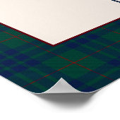 Bearly Wait Preppy Teddy Balloon Baby Shower Poster (Ecke)